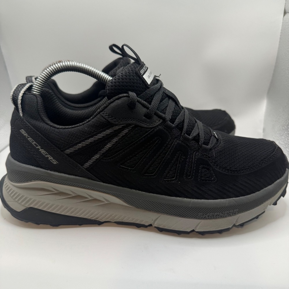 Skechers 9.5 Outdoor Sneaker Women Black Trail Hiking Shoes SN 180162